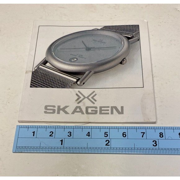 Ephemera Vintage Skagen Watch Insert Brochure - Picture 2 of 5